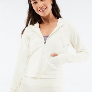 Fabletics Oasis Cropped Hoodie - Size Medium